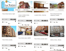 Tablet Screenshot of lastorresinmobiliaria.com